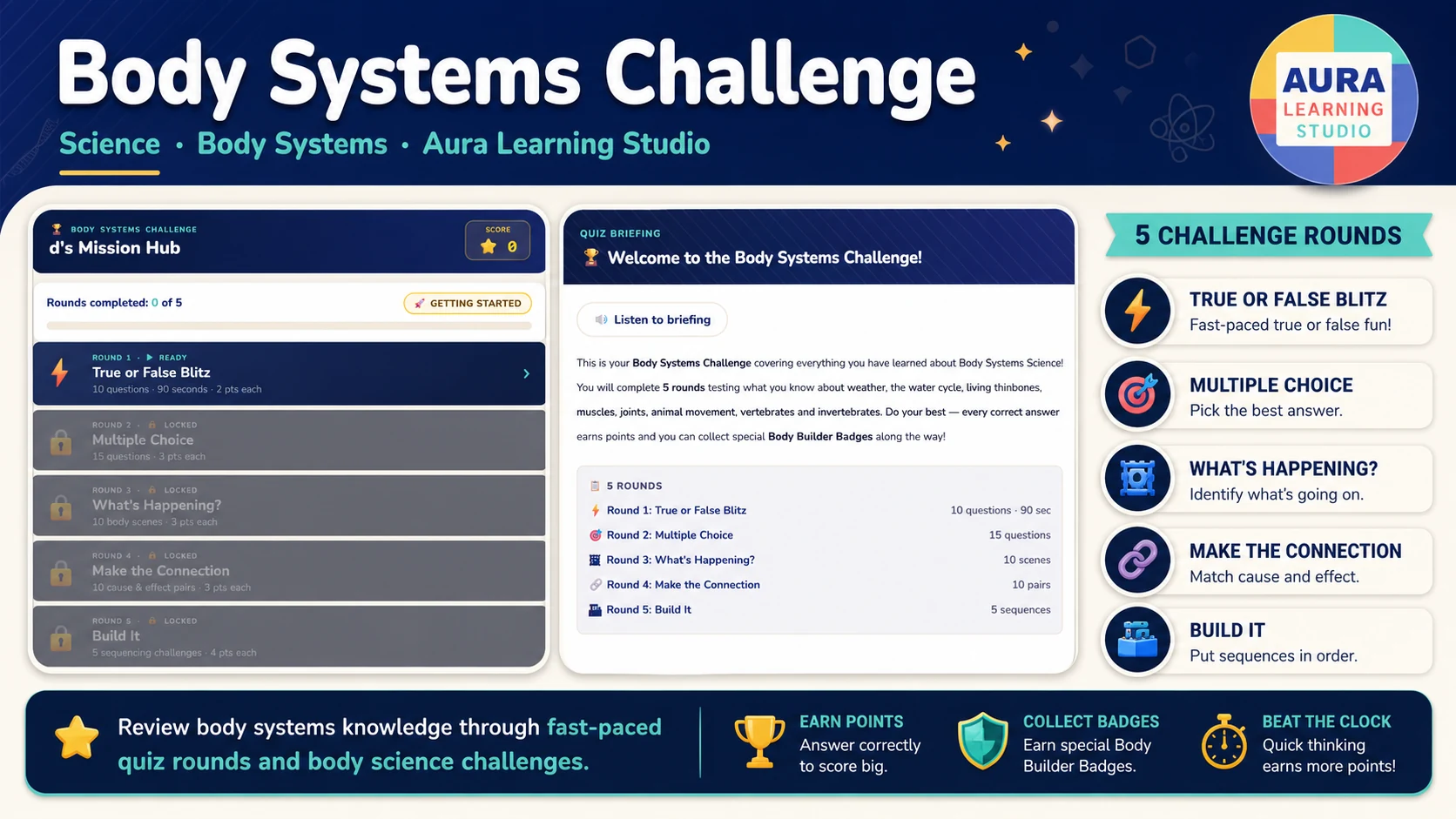 Body Systems Challenge overview image